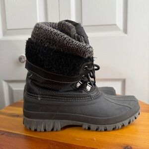 Storm by Cougar Creek waterproof winter snow boots size 8